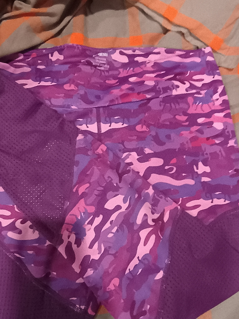GRRRL size Amenah Purple Pink Camo Unicorn Leggings